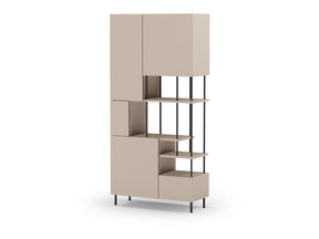 Libreria 5 ante Perla 84x175 cm
