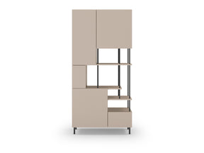 Libreria 5 ante Perla 84x175 cm