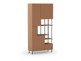 Libreria 5 ante Perla 84x175 cm