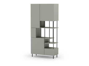 Libreria 5 ante Perla 84x175 cm