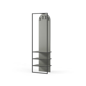 Appendiabiti con scarpiera integrata Myra 31x180 cm
