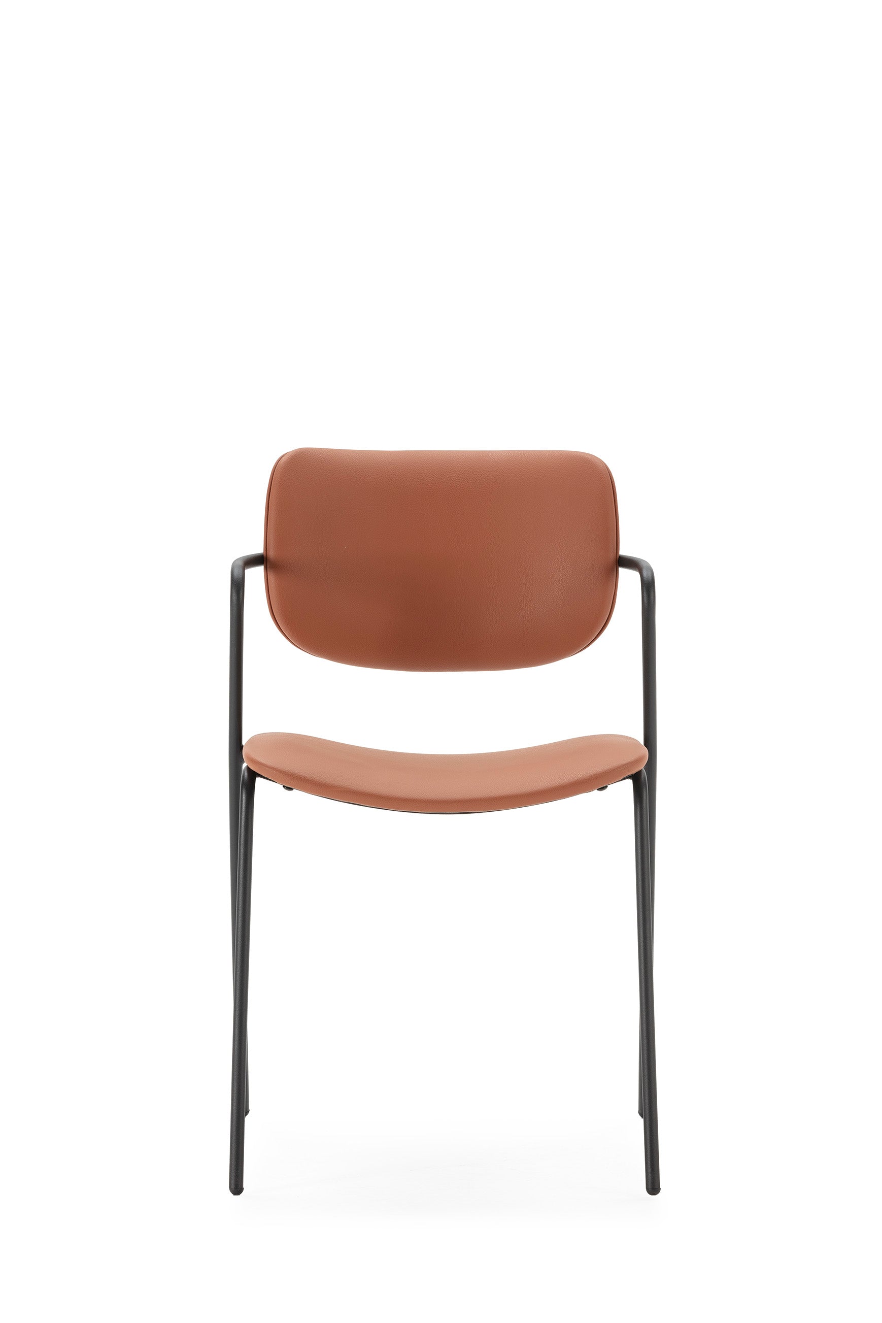 Set di 2 sedie con gamba in metallo Malyka 49x79 cm