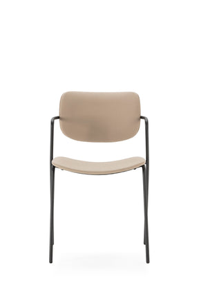 Set di 2 sedie con gamba in metallo Malyka 49x79 cm