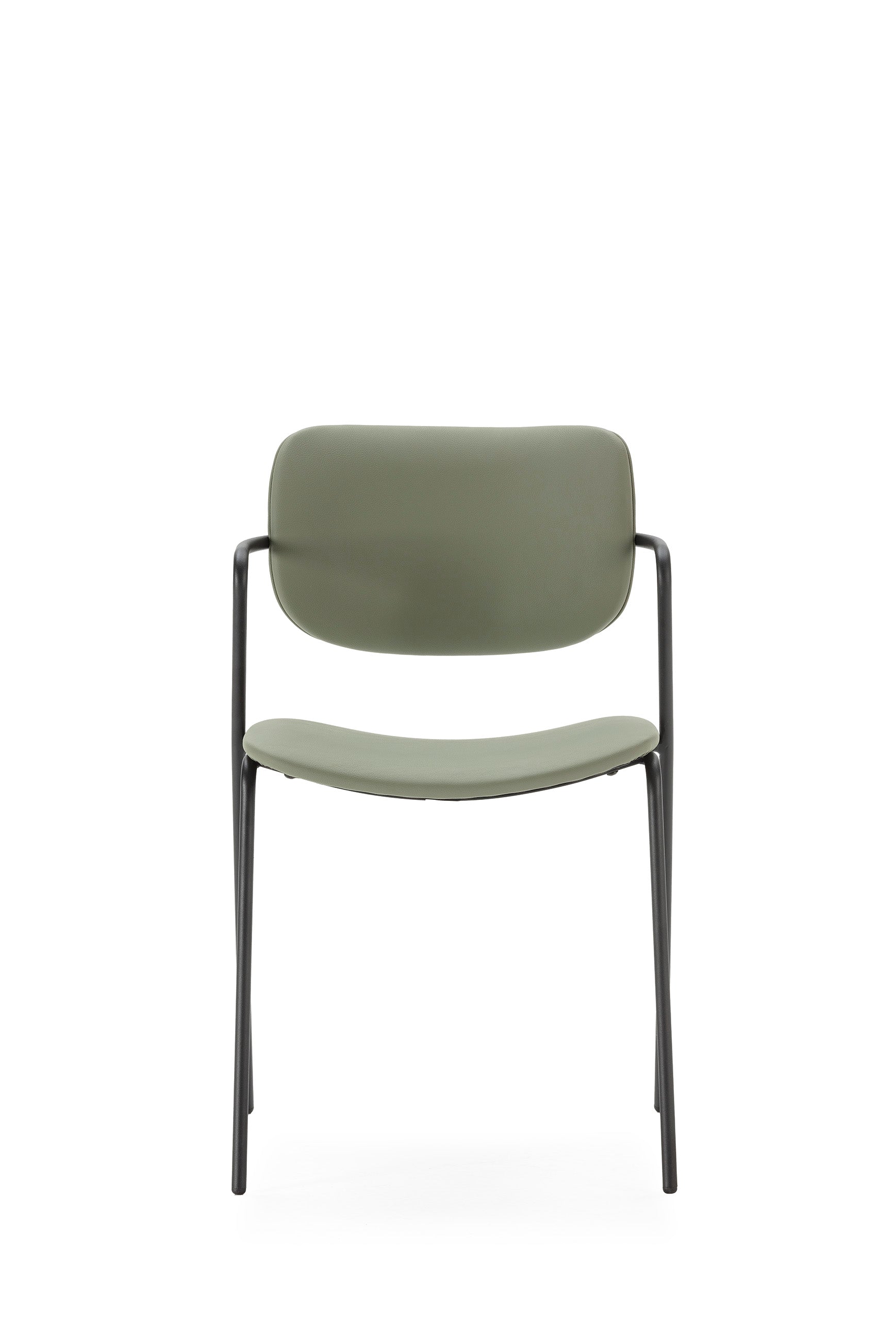 Set di 2 sedie con gamba in metallo Malyka 49x79 cm