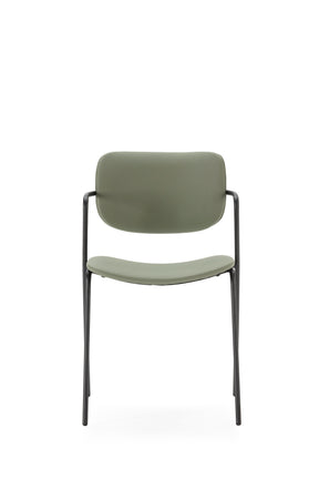 Set di 2 sedie con gamba in metallo Malyka 49x79 cm