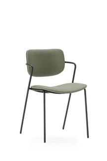 Set di 2 sedie con gamba in metallo Malyka 49x79 cm