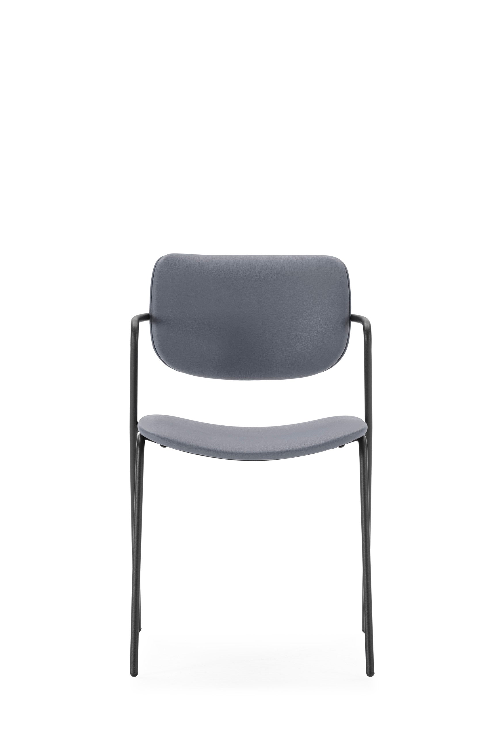 Set di 2 sedie con gamba in metallo Malyka 49x79 cm