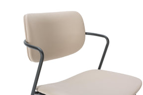 Set di 2 sgabelli con gamba in metallo Nils 44x97 cm