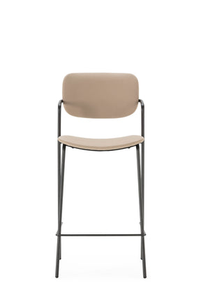 Set di 2 sgabelli con gamba in metallo Nils 44x97 cm