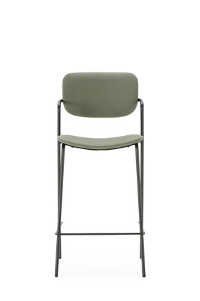Set di 2 sgabelli con gamba in metallo Nils 44x97 cm