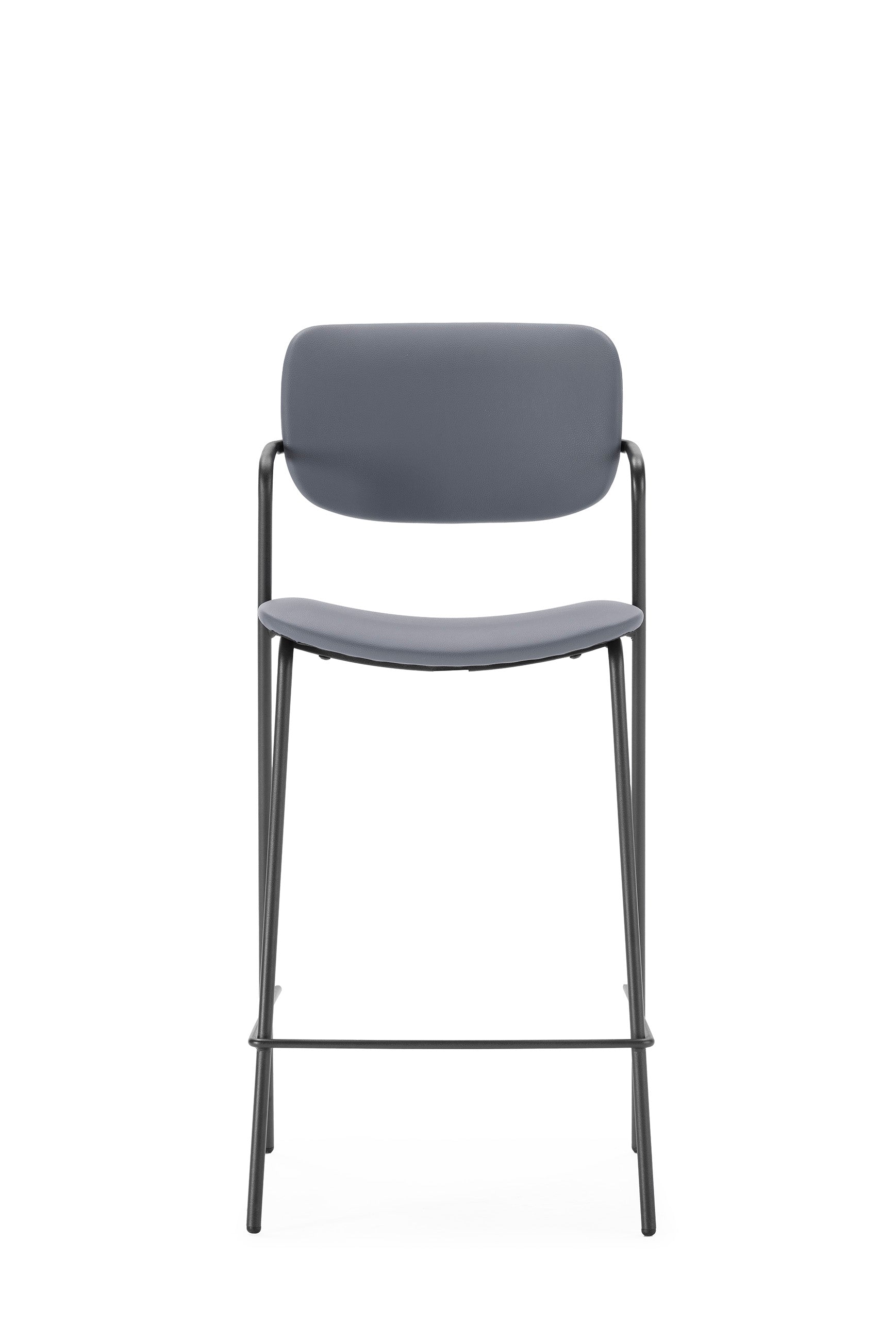 Set di 2 sgabelli con gamba in metallo Nils 44x97 cm