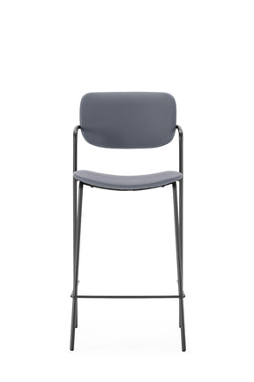 Set di 2 sgabelli con gamba in metallo Nils 44x97 cm