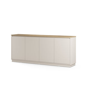 Madia 4 ante tortora Dory 201x84 cm