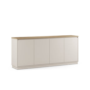 Madia 4 ante tortora Dory 201x84 cm