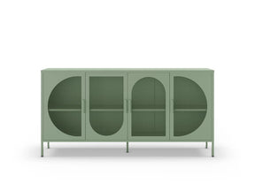 Madia 4 ante in metallo Diora 160x40 cm