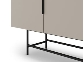 Madia 4 ante con gamba in metallo Elide 200x77 cm