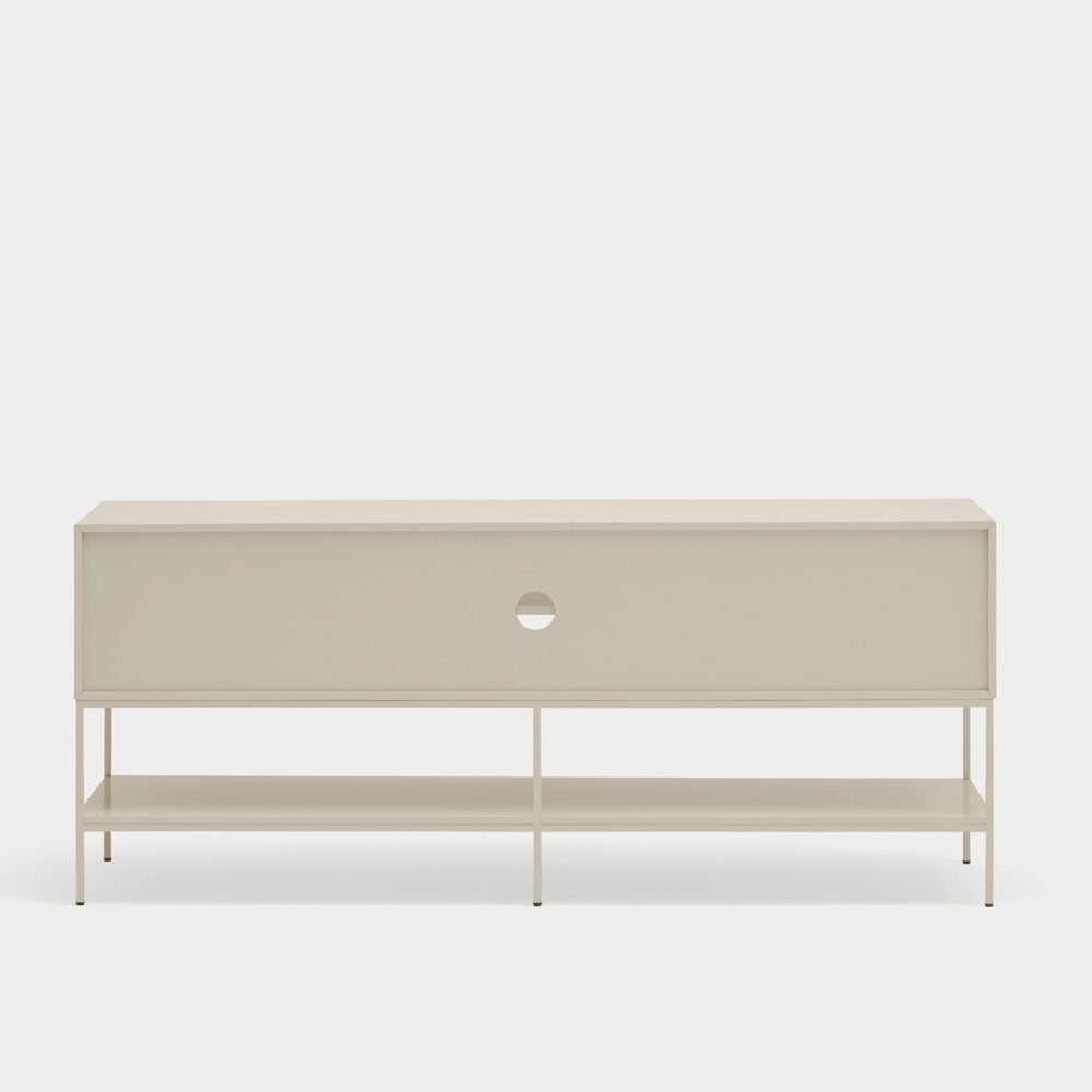 Mobile TV 2 ante 2 cassetti con gambe in metallo Platt 178x74 cm