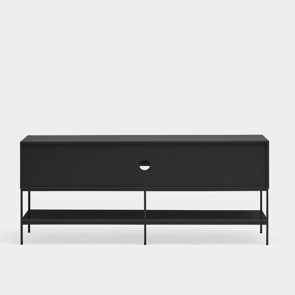 Mobile TV 2 ante 2 cassetti con gambe in metallo Platt 178x74 cm