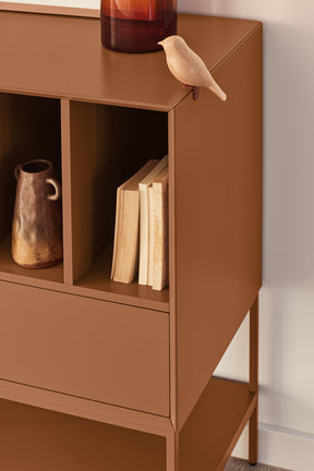 Madia 2 ante 1 cassetto con gambe in metallo Platt 166x98 cm