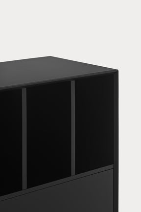 Madia 2 ante 1 cassetto con gambe in metallo Platt 166x98 cm