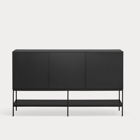Madia 2 ante 1 cassetto con gambe in metallo Platt 166x98 cm