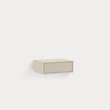 Comodino sospeso 1 cassetto Platt 55x19 cm