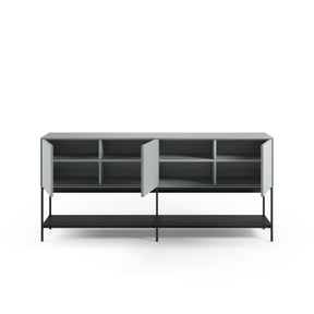 Madia 3 ante con gamba in metallo Emy 180x80 cm