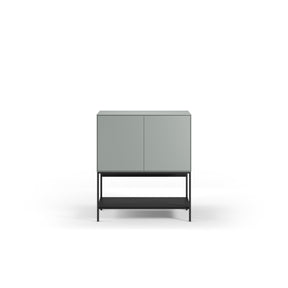 Credenza 2 ante con gamba in metallo Emy 80x90 cm