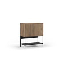 Credenza 2 ante con gamba in metallo Emy 80x90 cm