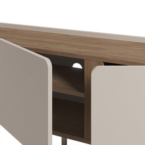 Mobile TV 3 ante crema Lucis 140x53 cm