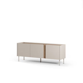 Mobile TV 3 ante crema Lucis 140x53 cm