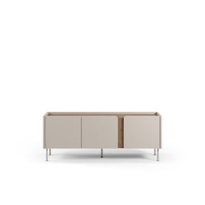 Mobile TV 3 ante crema Lucis 140x53 cm
