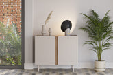 Madia 2 ante crema Lucis 100x82 cm