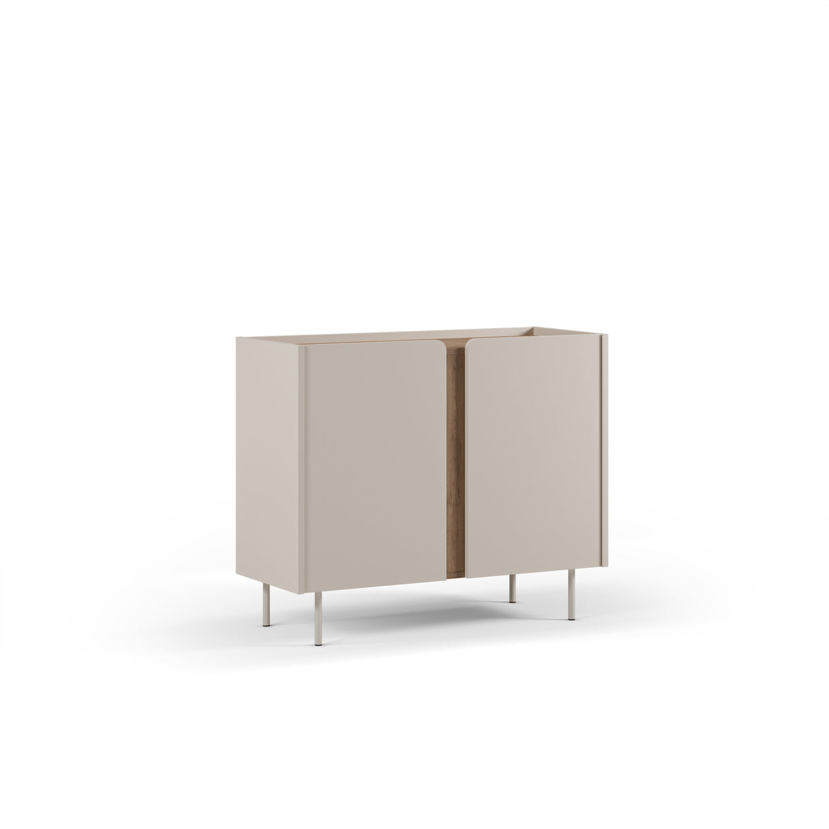 Madia 2 ante crema Lucis 100x82 cm