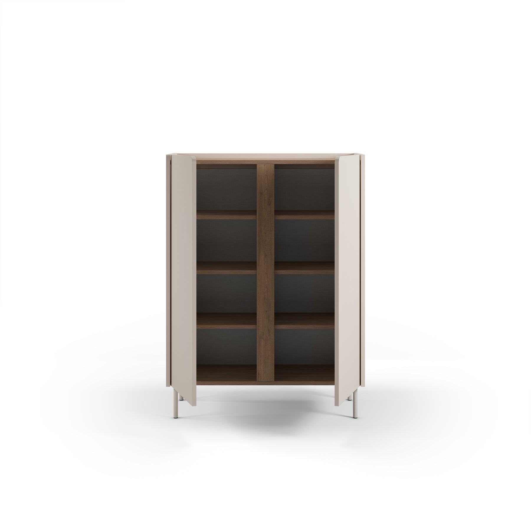 Credenza 2 ante crema Lucis 90x120 cm