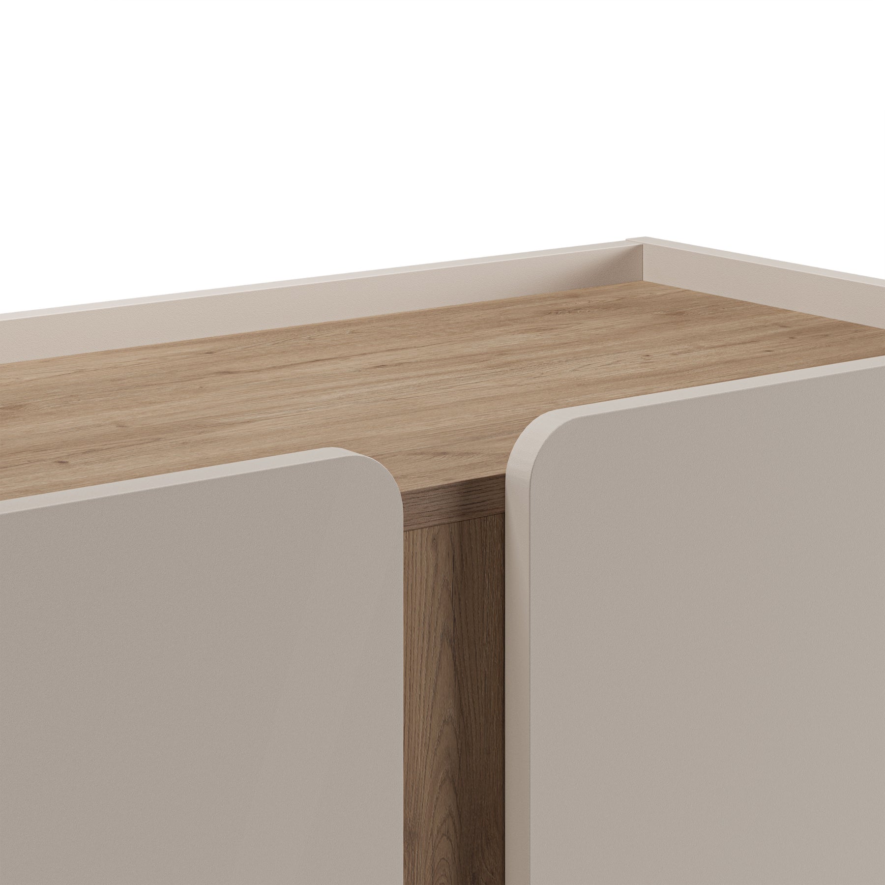 Credenza 2 ante crema Lucis 90x120 cm
