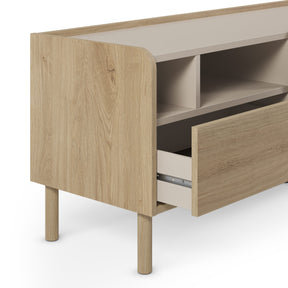 Mobile TV 3 ante 1 cassetto rovere Dara 180x55 cm