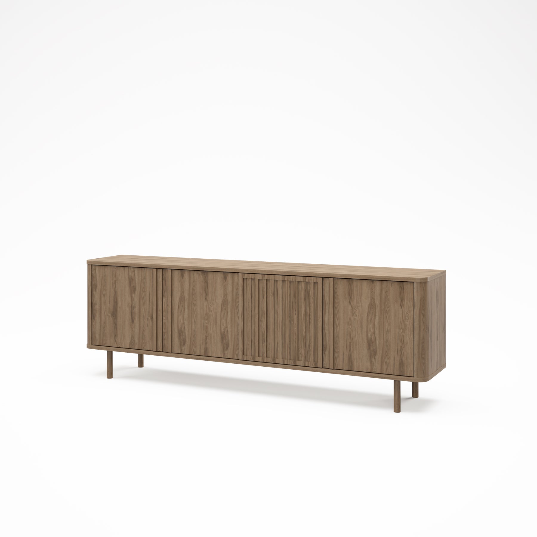 Mobile TV 4 ante rovere Ada 180x60 cm