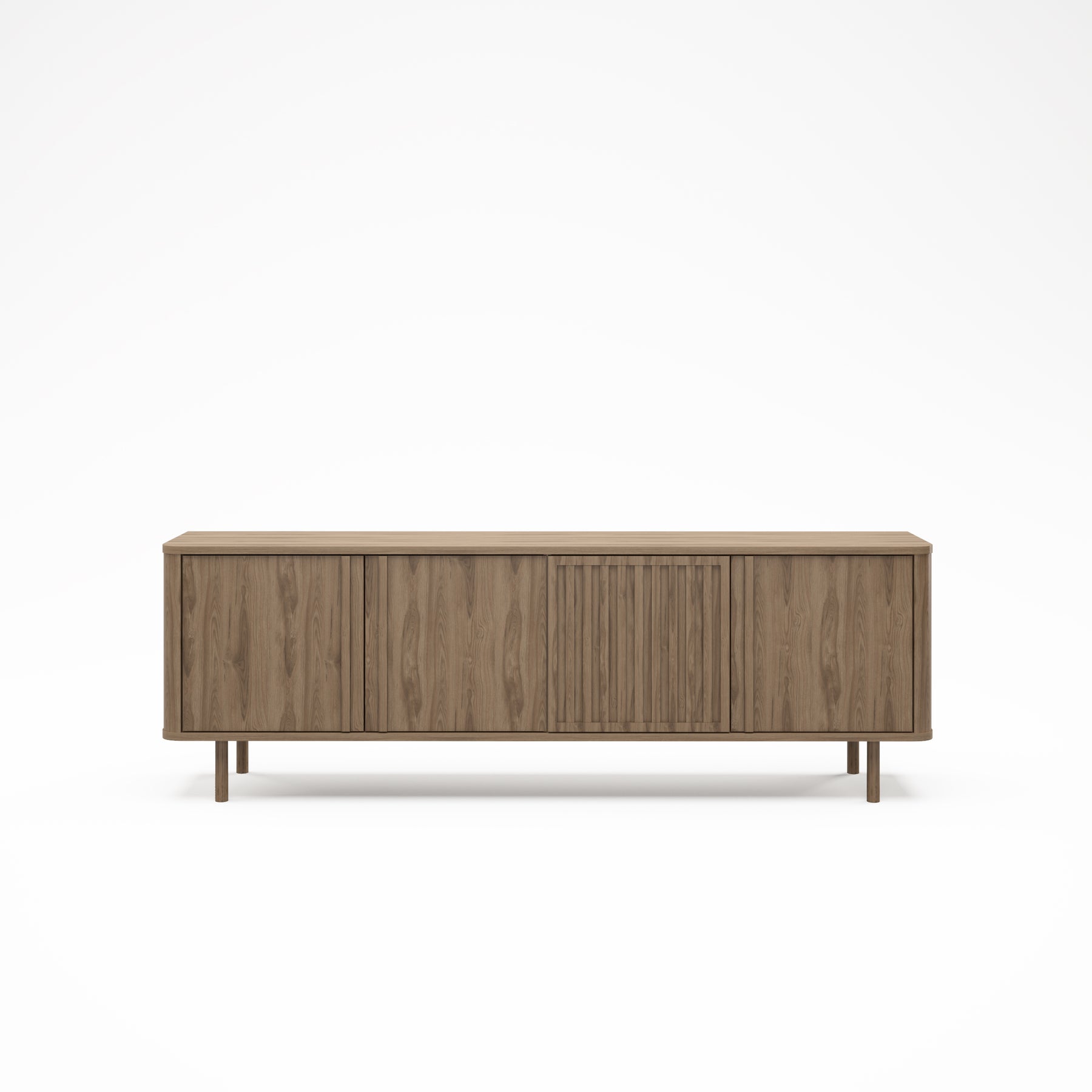 Mobile TV 4 ante rovere Ada 180x60 cm