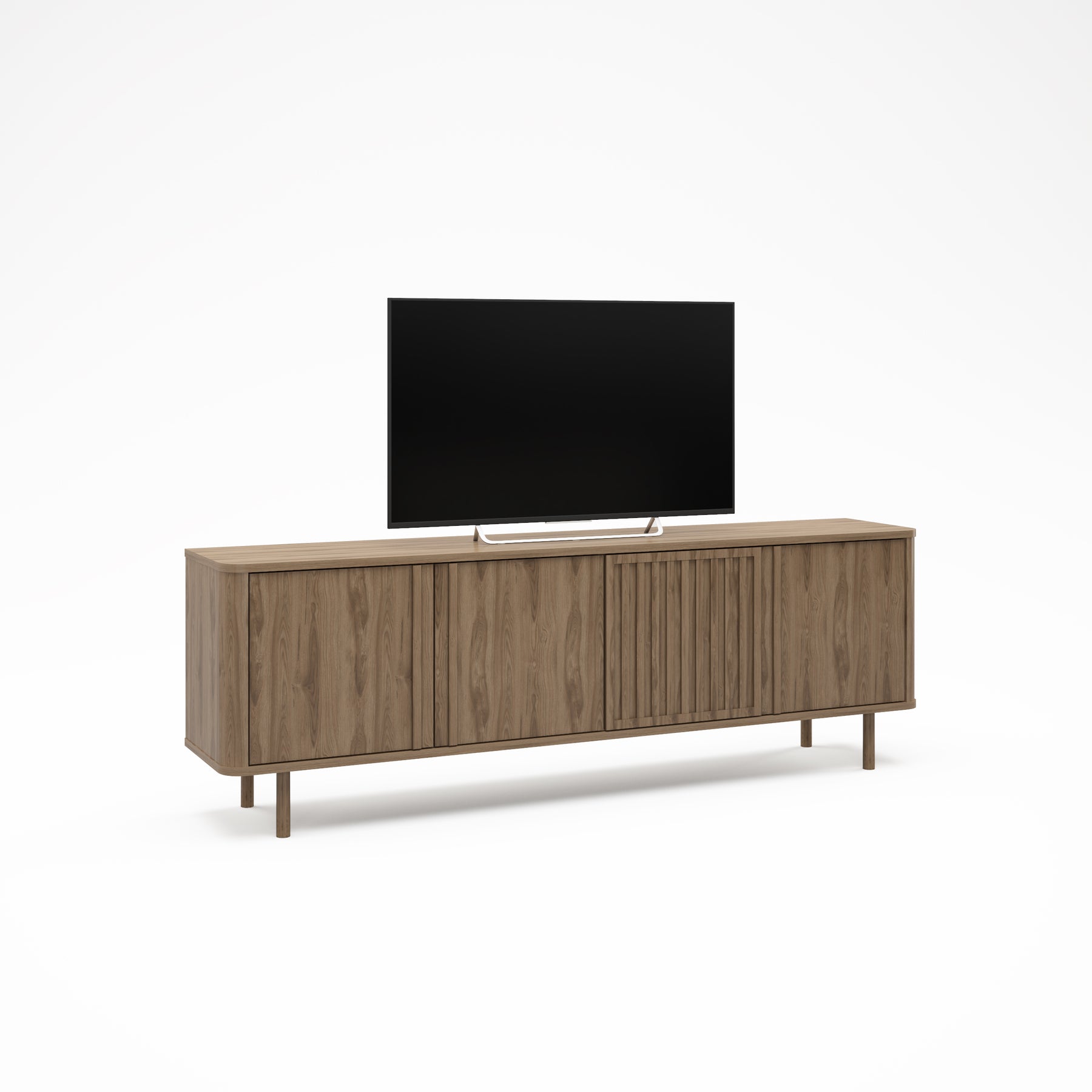 Mobile TV 4 ante rovere Ada 180x60 cm