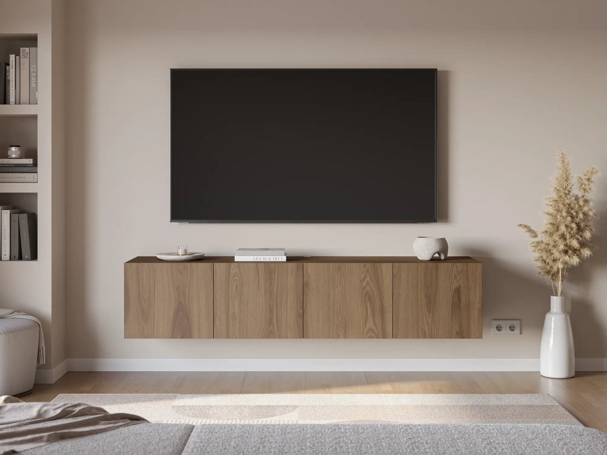 Mobile TV 4 ante sospeso Delya 180x38 cm