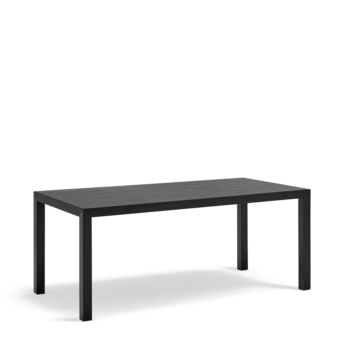 Tavolo rettangolare con gambe in metallo Karn 180x75 cm