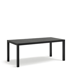 Tavolo rettangolare con gambe in metallo Karn 180x75 cm