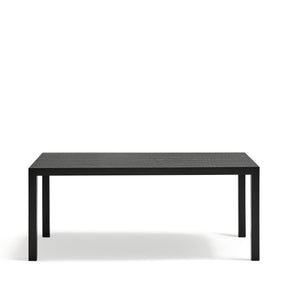 Tavolo rettangolare con gambe in metallo Karn 180x75 cm