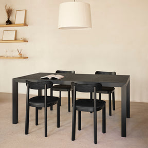 Tavolo rettangolare con gambe in metallo Karn 180x75 cm