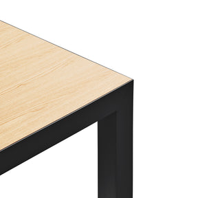 Tavolo rettangolare con gambe in metallo Karn 180x75 cm