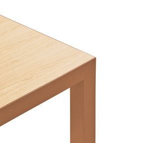 Tavolo rettangolare con gambe in metallo Karn 180x75 cm