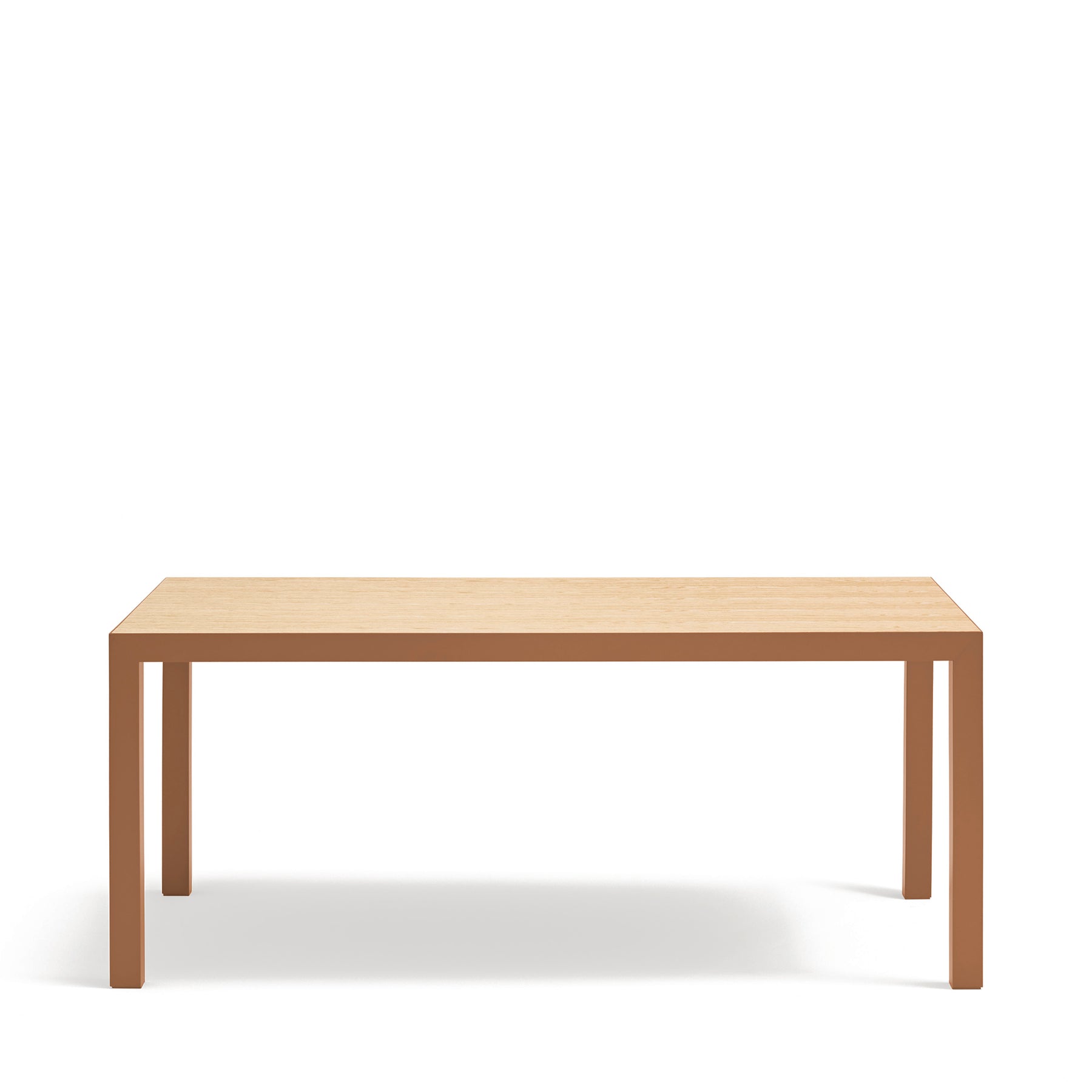 Tavolo rettangolare con gambe in metallo Karn 180x75 cm