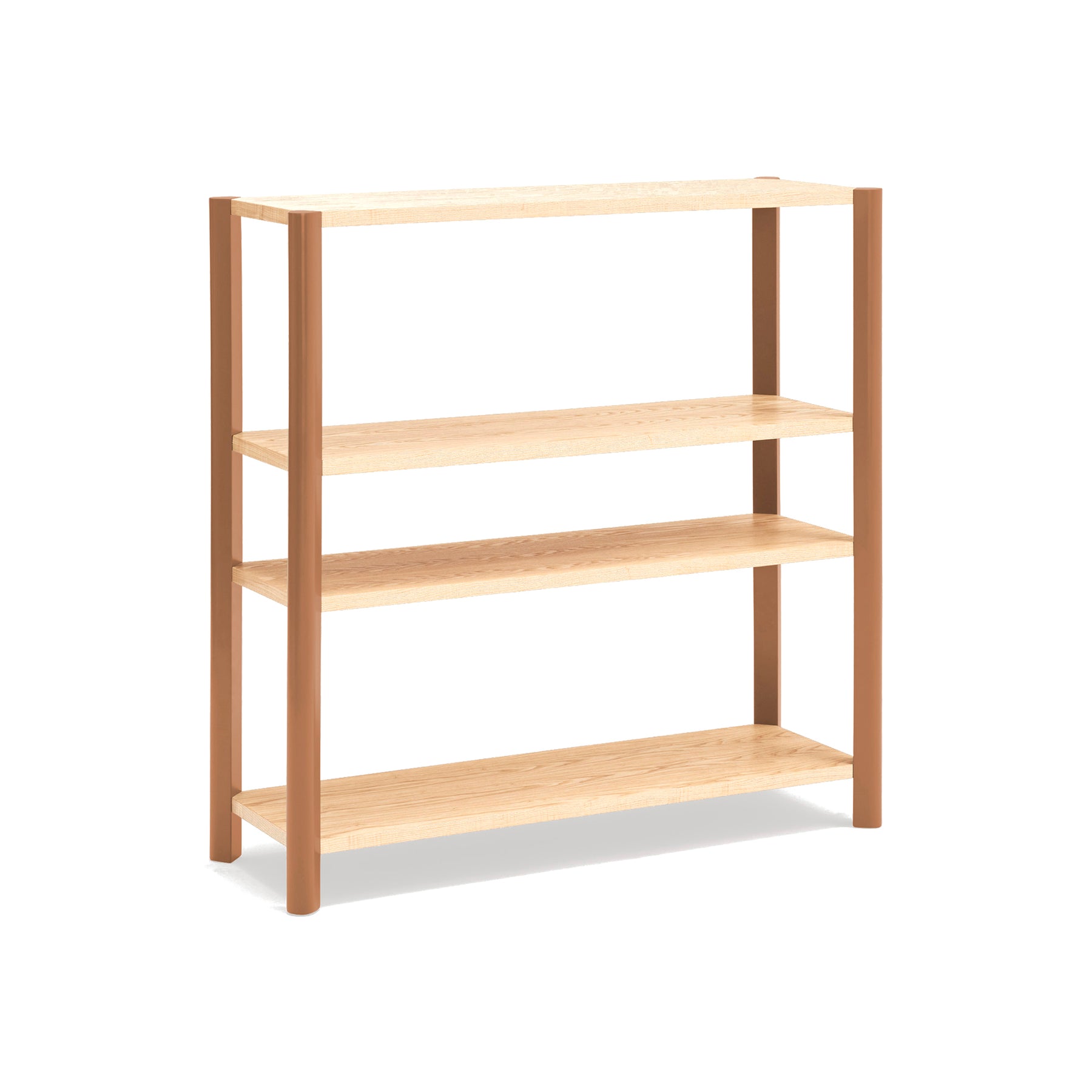 Libreria aperta 4 ripiani Avina 125x128 cm