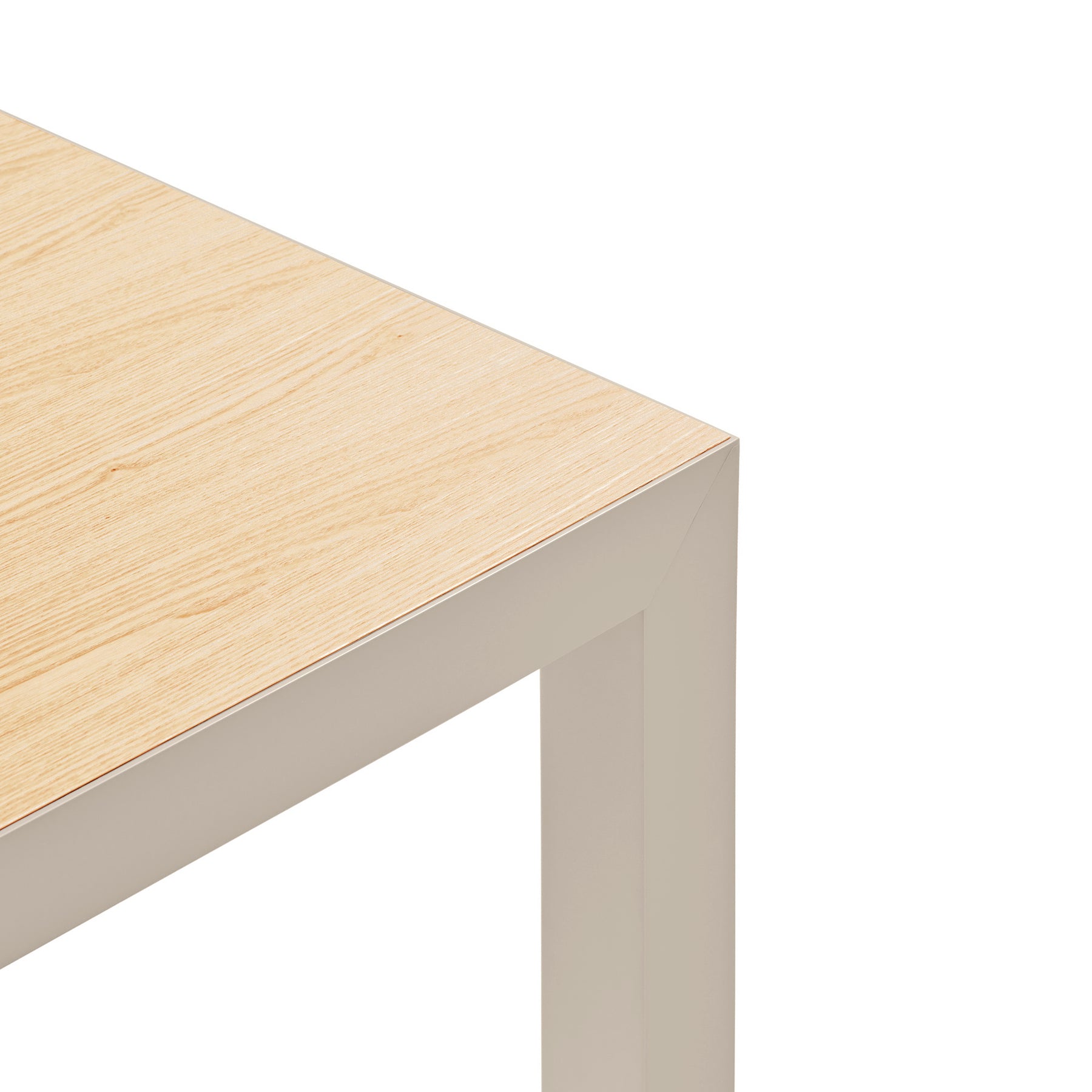 Tavolo rettangolare con gambe in metallo Karn 180x75 cm